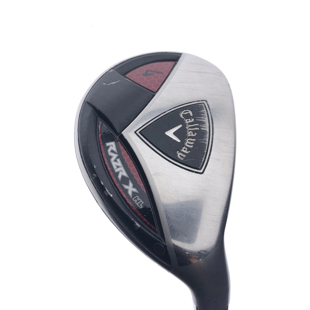 Used Callaway RAZR X HL 4 Hybrid / 24.0 Degrees / A Flex