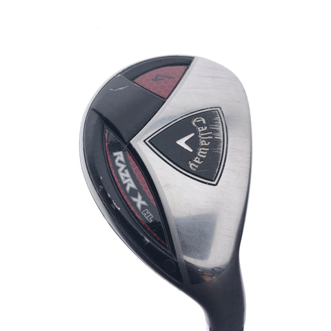 Used Callaway RAZR X HL 4 Hybrid / 24.0 Degrees / A Flex