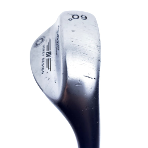Used Titleist Vokey Spin Milled Lob Wedge / 60.0 Degrees / Wedge Flex