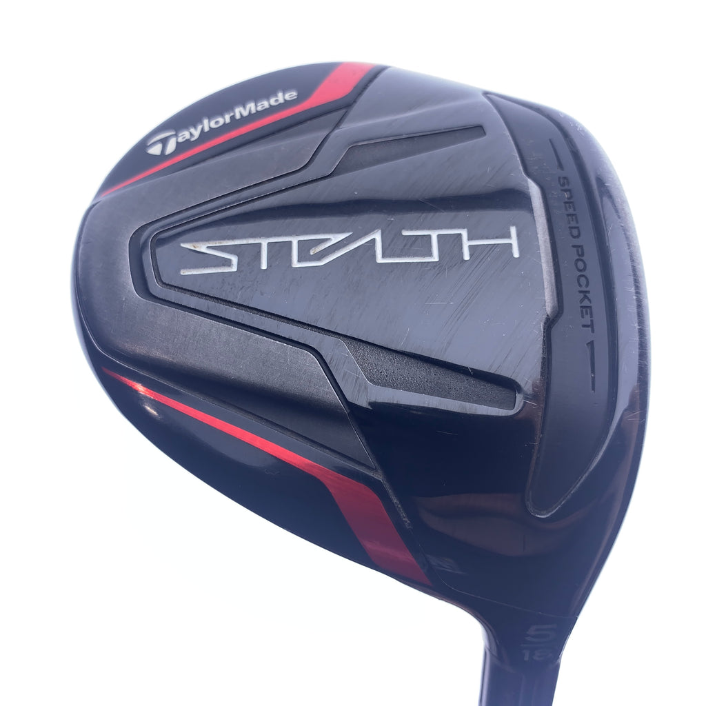 Used TaylorMade Stealth 5 Fairway Wood / 18.0 Degrees / Senior Flex