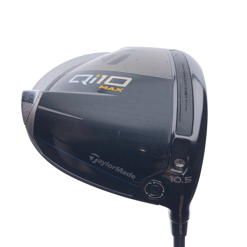 Used TaylorMade Qi10 Max Driver / 10.5 Degrees / Stiff Flex