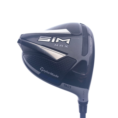 Used TaylorMade SIM Max Driver / 9.0 Degrees / Stiff Flex