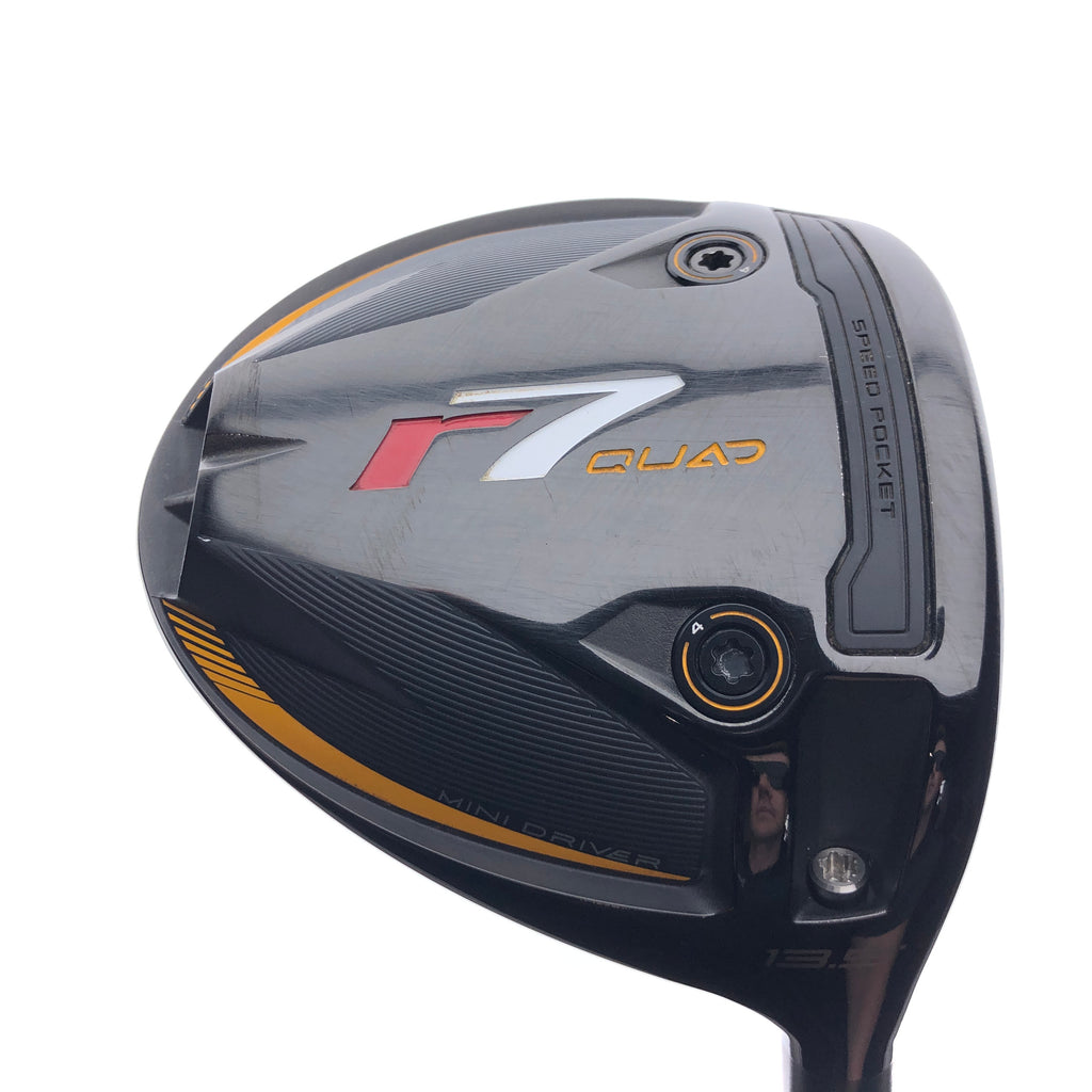 Used TaylorMade R7 Quad Mini Driver / 13.5 Degrees / Stiff Flex