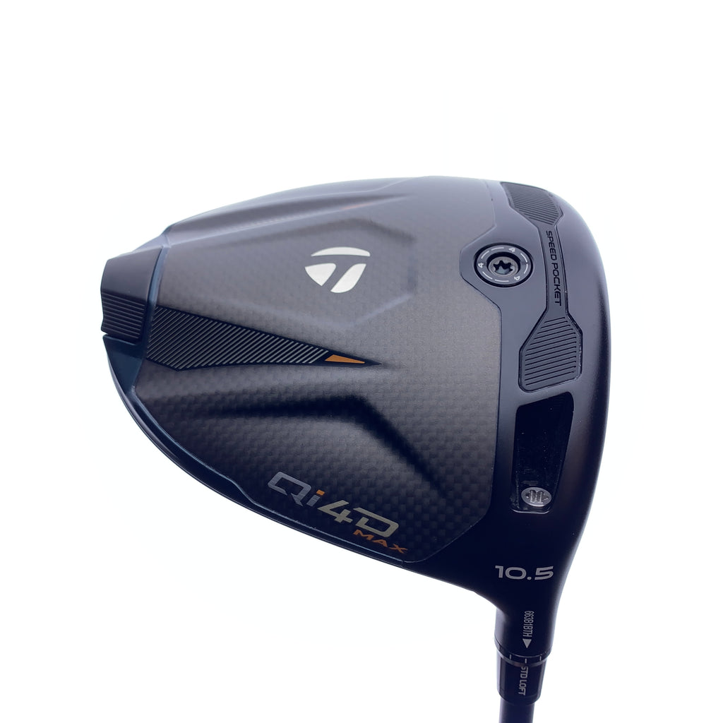 Used TaylorMade Qi4D Max Driver / 10.5 Degrees / Stiff Flex