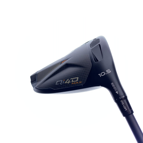 Used TaylorMade Qi4D Max Driver / 10.5 Degrees / Stiff Flex
