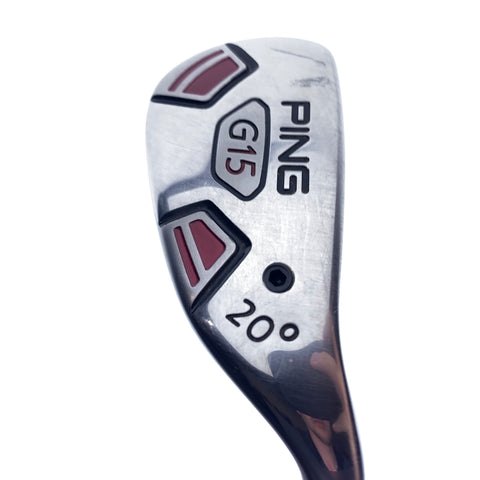 Used Ping G15 3 Hybrid / 20.0 Degrees / Regular Flex