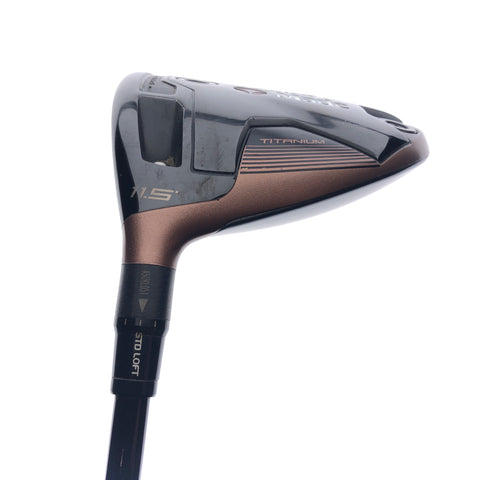 Used TaylorMade BRNR Mini Copper Driver / 11.5 Deg / Regular Flex / Left-Handed