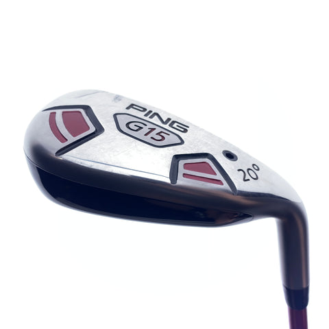 Used Ping G15 3 Hybrid / 20.0 Degrees / Regular Flex
