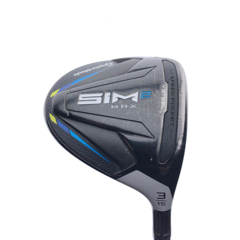 Used TaylorMade Sim2 Max 3 Fairway Wood / 15.0 Degrees / Stiff Flex