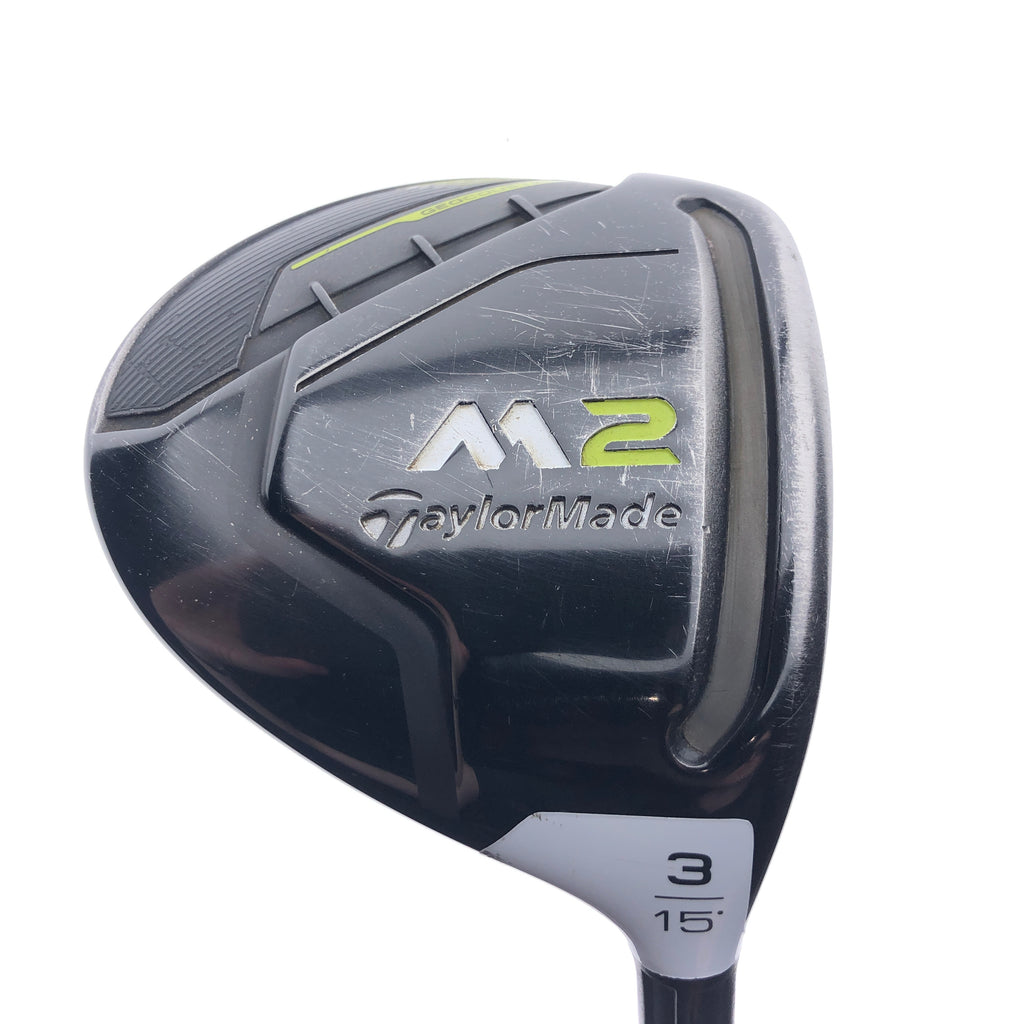 Used TaylorMade M2 2017 3 Fairway Wood / 15.0 Degrees / Stiff Flex