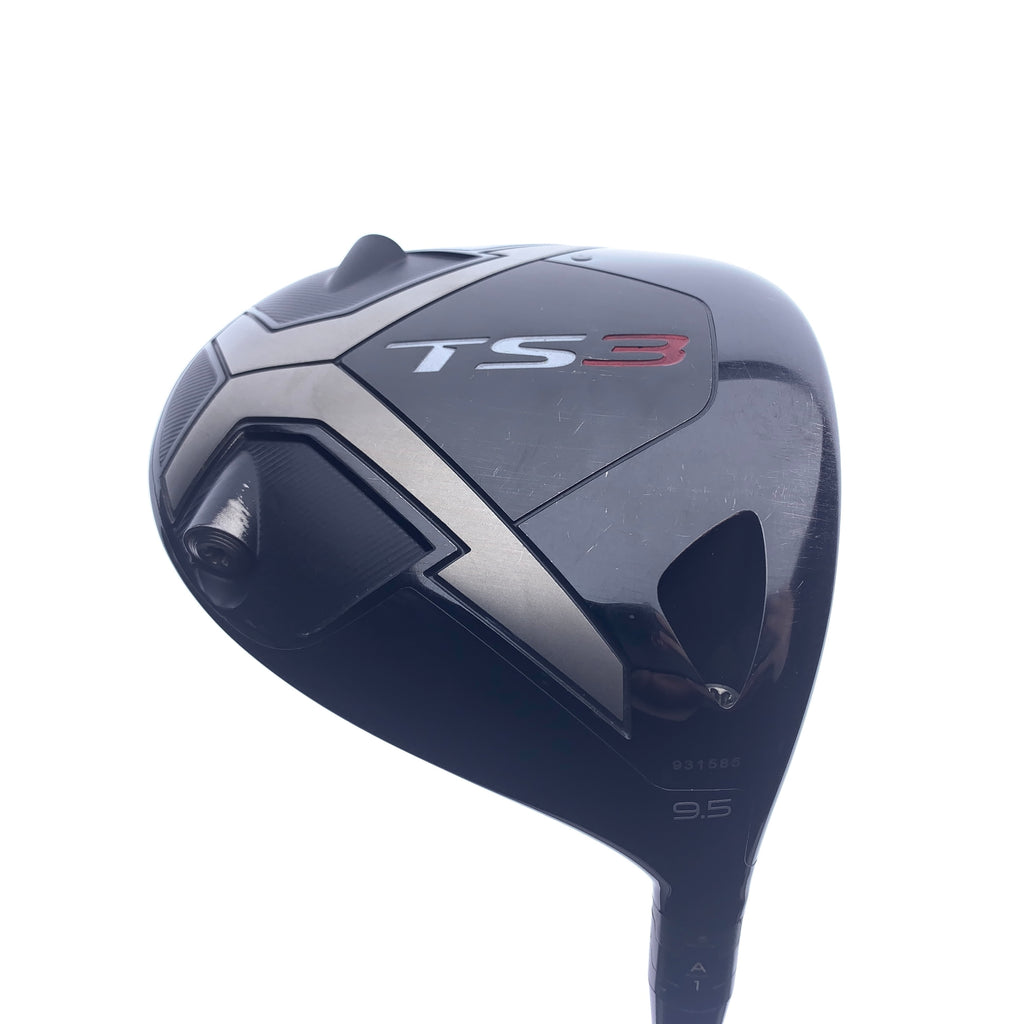 Used Titleist TS3 Driver / 9.5 Degrees / Stiff Flex