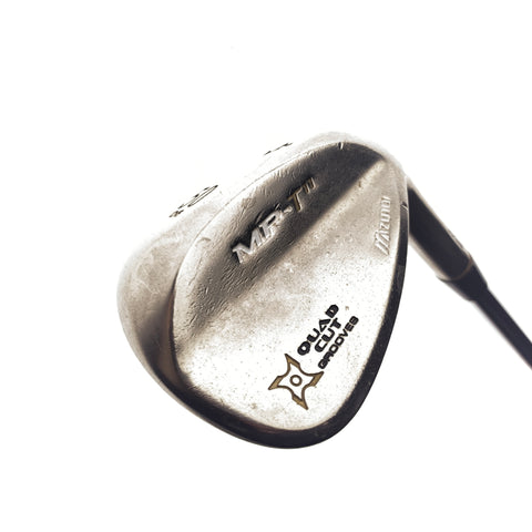 Used Mizuno MP-T 11 Black Nickel Gap Wedge / 50.0 Degrees / Stiff Flex