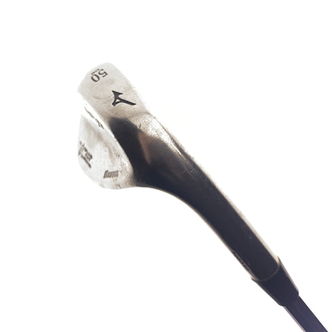 Used Mizuno MP-T 11 Black Nickel Gap Wedge / 50.0 Degrees / Stiff Flex