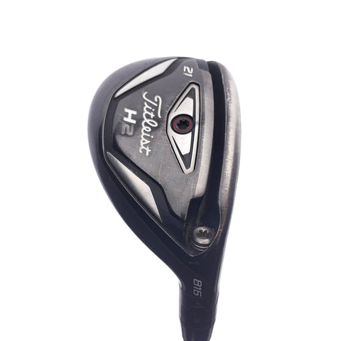 Used Titleist 816 H2 4 Hybrid / 21.0 Degrees / Stiff Flex