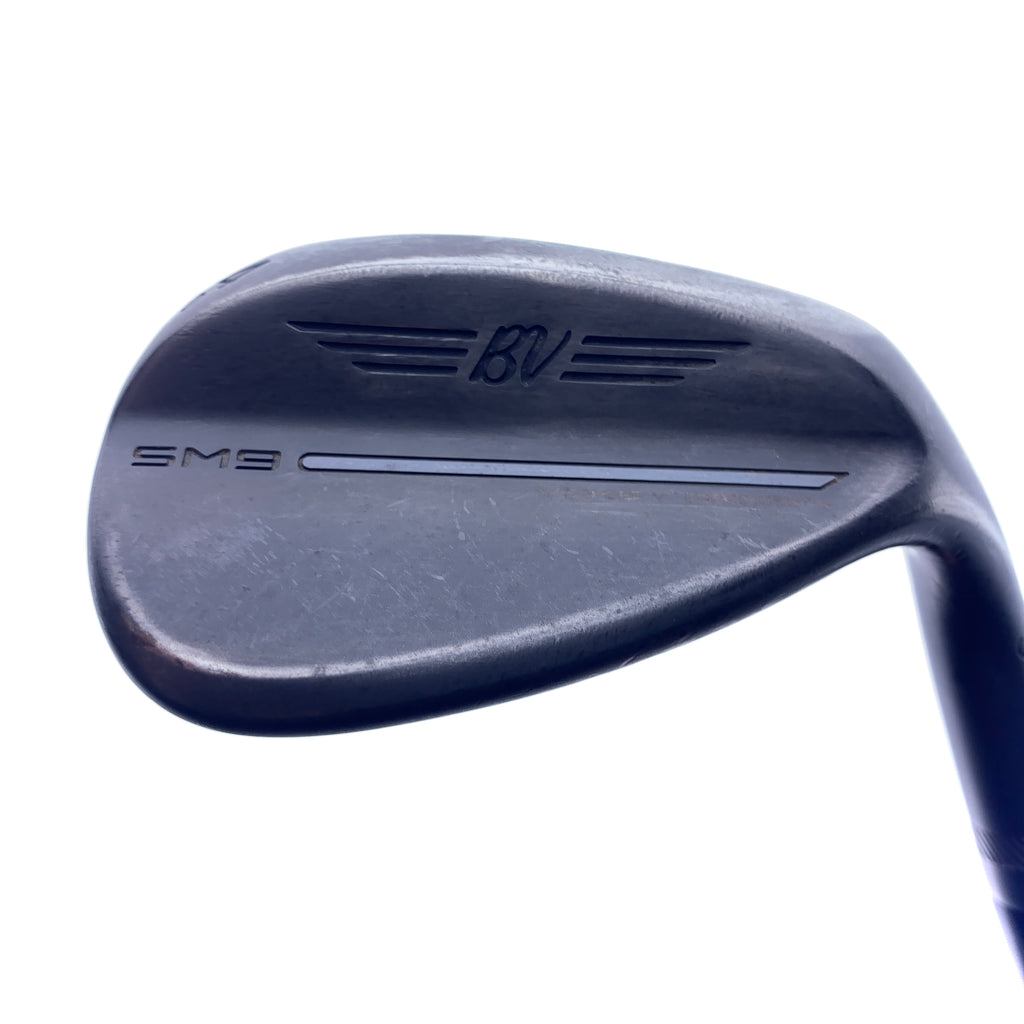 Used Titleist SM9 Jet Black Sand Wedge / 54.0 Degrees / Wedge Flex