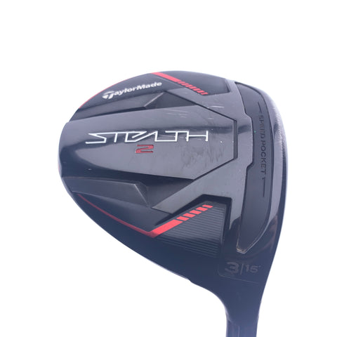 Used TaylorMade Stealth 2 3 Fairway Wood / 15 Degrees / Regular Flex