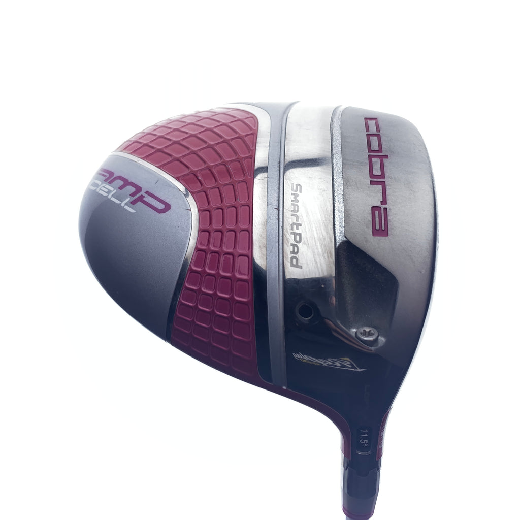 Used Cobra AMP Cell Womens Pink Driver / 11.5 Degrees / Ladies Flex