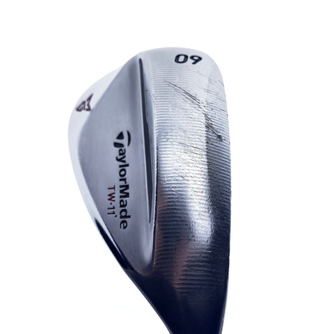 Used TaylorMade Milled Grind 2 TW Lob Wedge / 60.0 Degrees / Stiff Flex