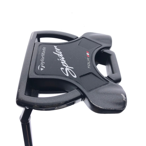 Used TaylorMade Spider Tour Black Putter / 34.00 Inches / Left-Handed
