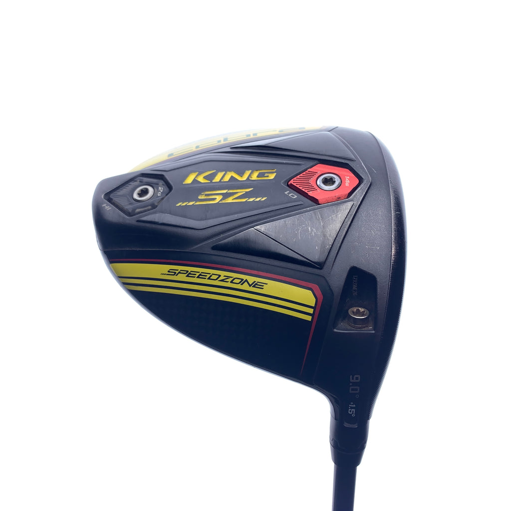 Used Cobra King Speedzone Driver / 9.0 Degrees / Stiff Flex
