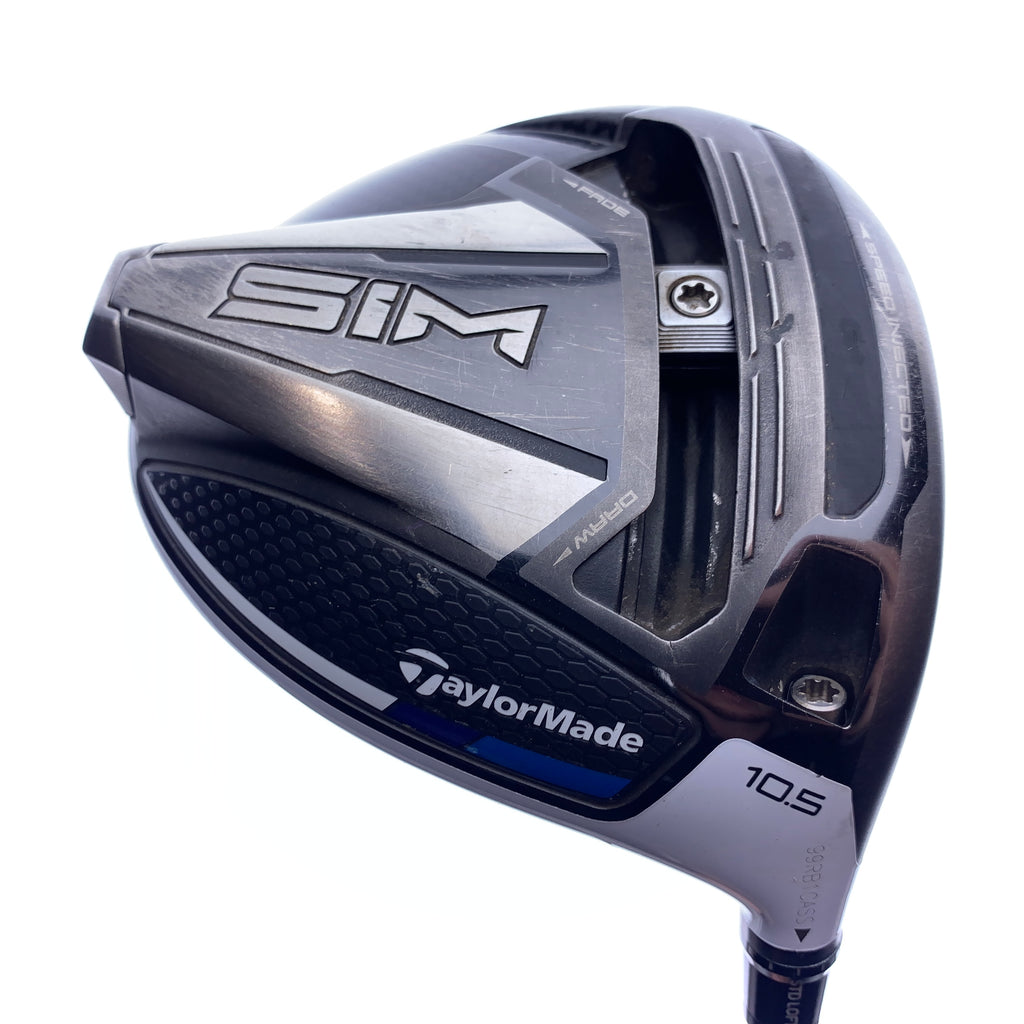 Used TaylorMade SIM Driver / 10.5 Degrees / Stiff Flex