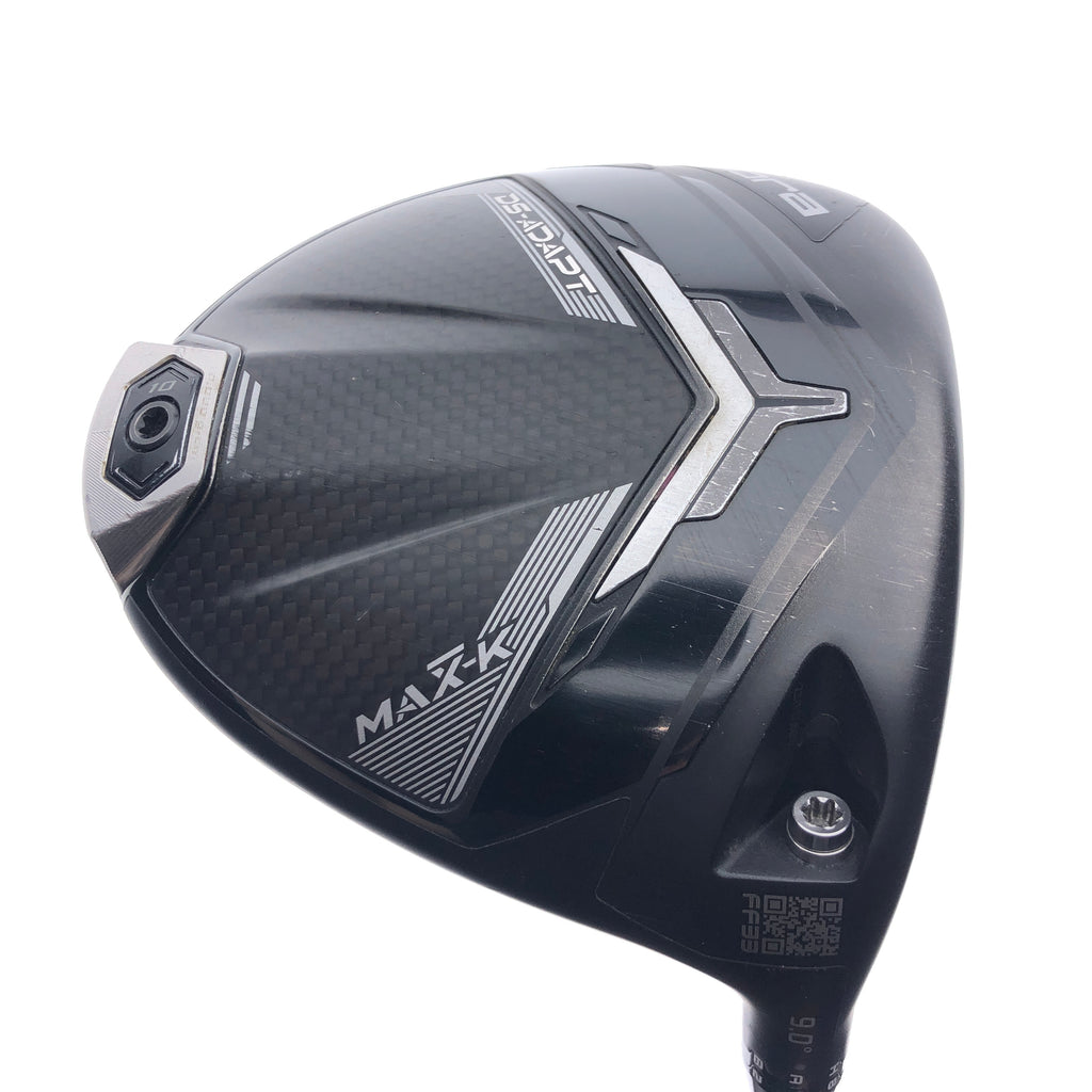 Used Cobra DS Adapt Max-K Driver / 9.0 Degrees / Stiff Flex