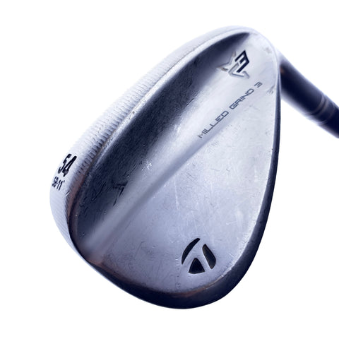 Used TaylorMade Milled Grind 3 Sand Wedge / 54.0 Degrees / Stiff Flex