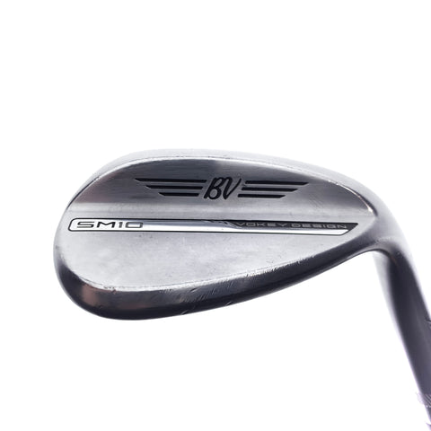 Used Titleist Vokey SM10 Tour Chrome Lob Wedge / 60.0 Degrees / Wedge Flex