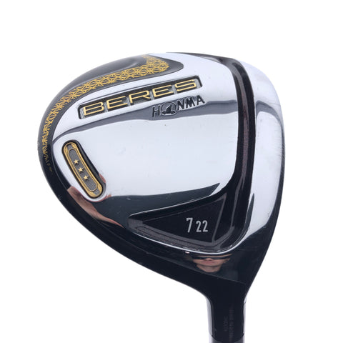 Used Honma Beres 07 3-Star 7 Fairway Wood / 22.0 Degrees / Ladies Flex