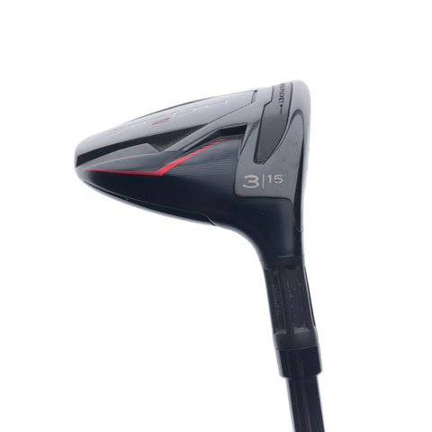 Used TaylorMade Stealth 2 3 Fairway Wood / 15.0 Degrees / Stiff Flex