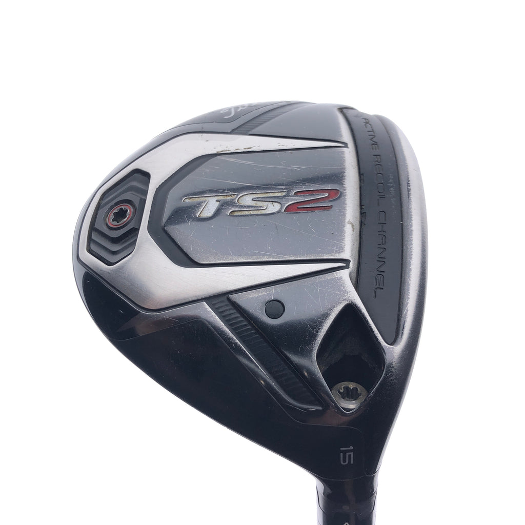 Used Titleist TS2 3 Fairway Wood / 15.0 Degrees / X-Stiff Flex