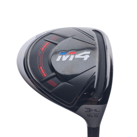 Used TaylorMade M4 3  HL Fairway Wood / 16.5 Degrees / Stiff Flex