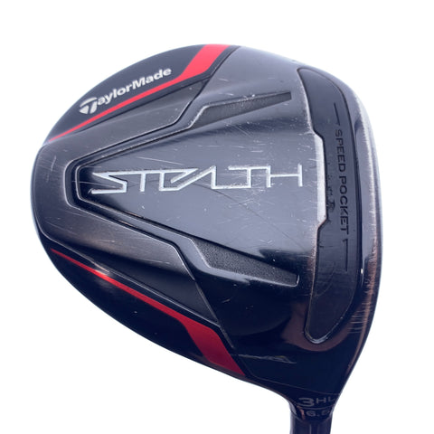 Used TaylorMade Stealth 3  HL Fairway Wood / 16.5 Degrees / A Flex