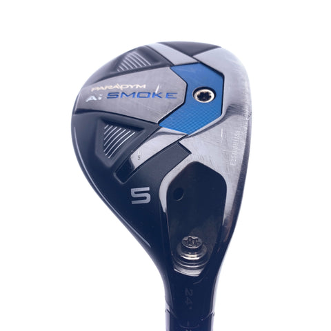 Used Callaway Paradym Ai Smoke 5 Hybrid / 24 Degrees / Regular Flex