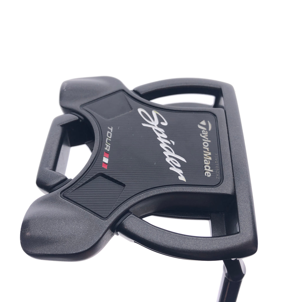 Used TaylorMade Spider Tour Black Putter / 34.0 Inches - Replay Golf 