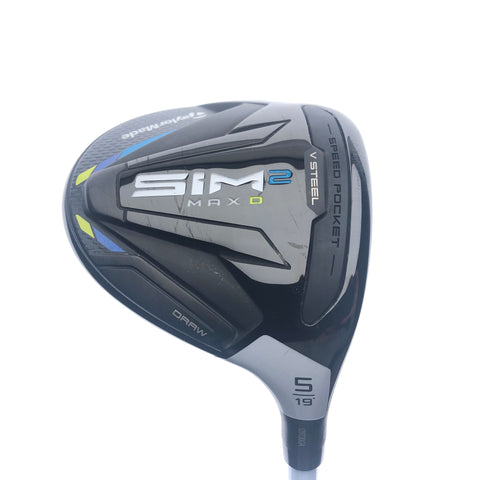 Used TaylorMade Sim2 Max D 5 Fairway Wood / 19 Degrees / Regular Flex