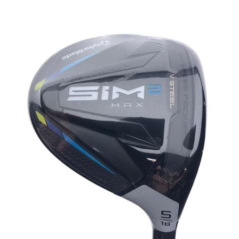 NEW TaylorMade Sim2 Max 5 Fairway Wood / 18.0 Degrees / Stiff Flex