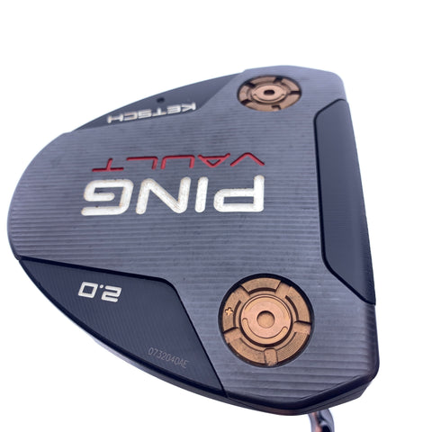 Used Ping Vault 2.0 Ketsch Black Stealth Putter / 34.0 Inches