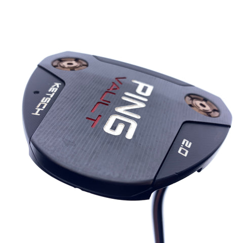 Used Ping Vault 2.0 Ketsch Black Stealth Putter / 34.0 Inches