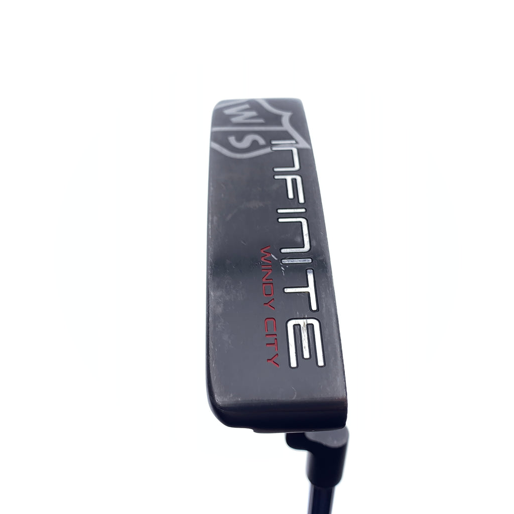Used Wilson Infinite Windy City Black Putter / 35.5 Inches