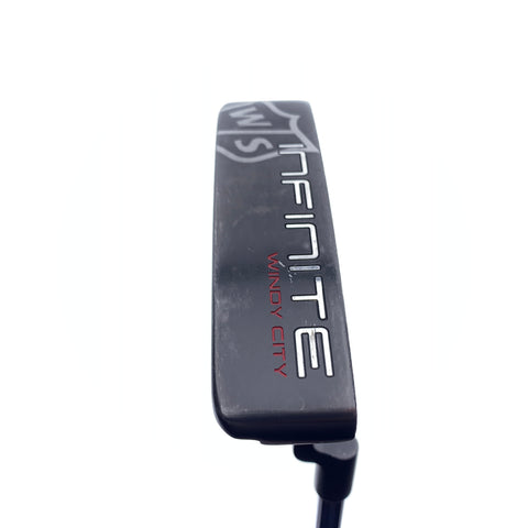 Used Wilson Infinite Windy City Black Putter / 35.5 Inches