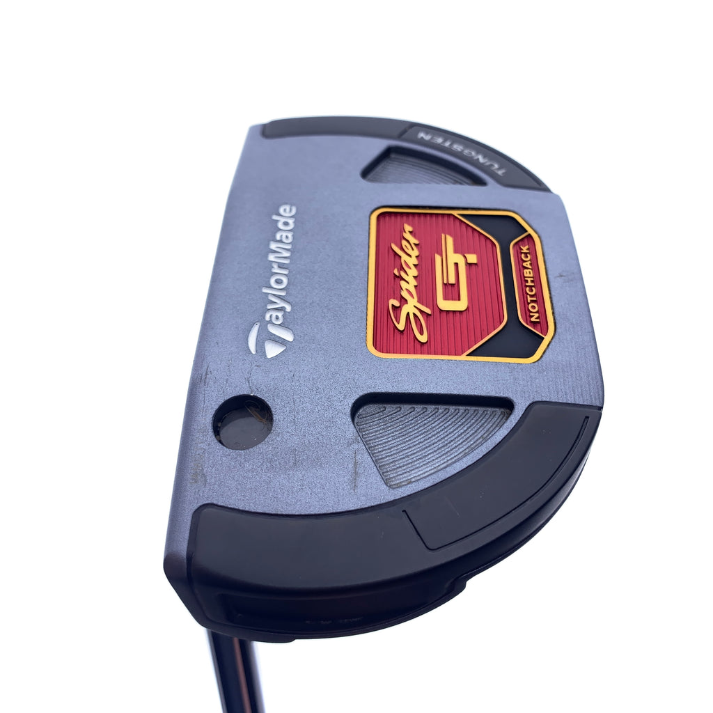 Used TaylorMade Spider GT Notchback Putter / 35.0 Inches / Left-Handed