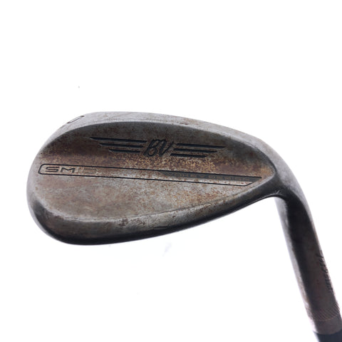 Used Titleist Vokey SM10 Raw Lob Wedge / 60.0 Degrees / Stiff Flex