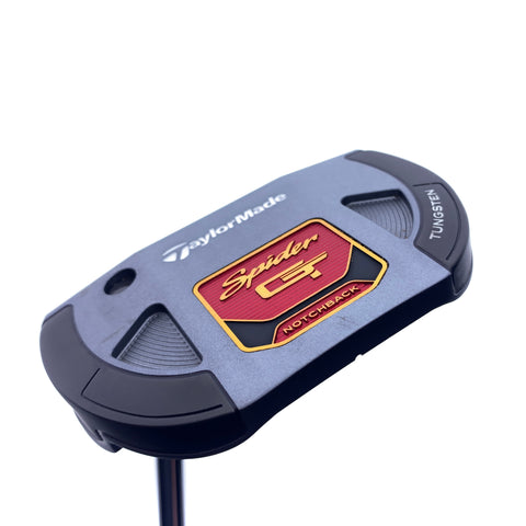 Used TaylorMade Spider GT Notchback Putter / 35.0 Inches / Left-Handed