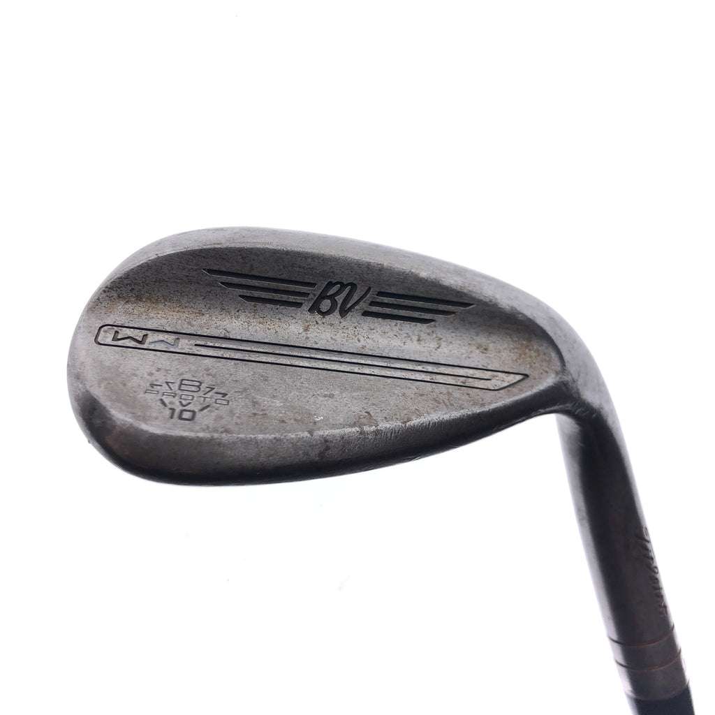 Used TOUR ISSUE Titleist Vokey SM10 Raw Wedge Works Lob Wedge / 59.0 Degrees /
