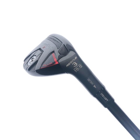 Used TaylorMade Stealth 2 Plus 3 Hybrid / 19.5 Degrees / Stiff Flex