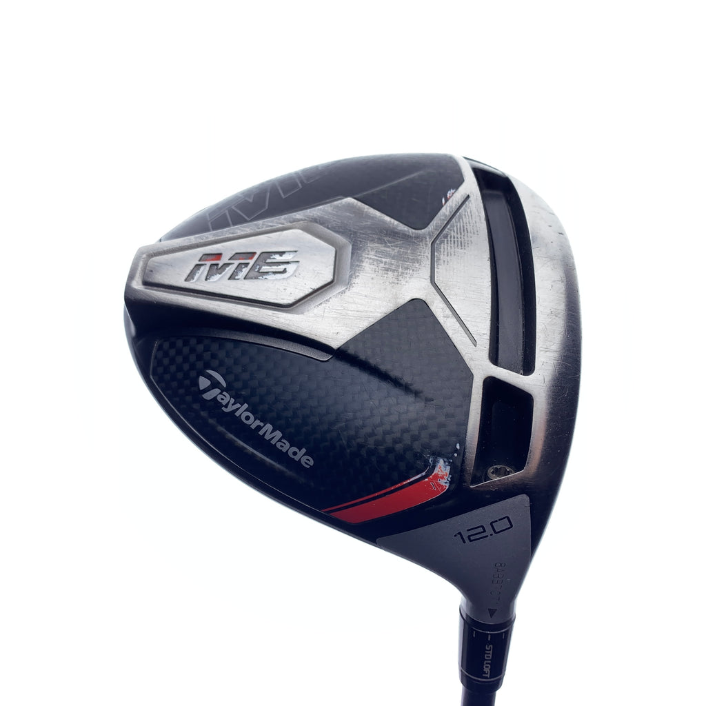 Used TaylorMade M6 Driver / 12.0 Degrees / Stiff Flex