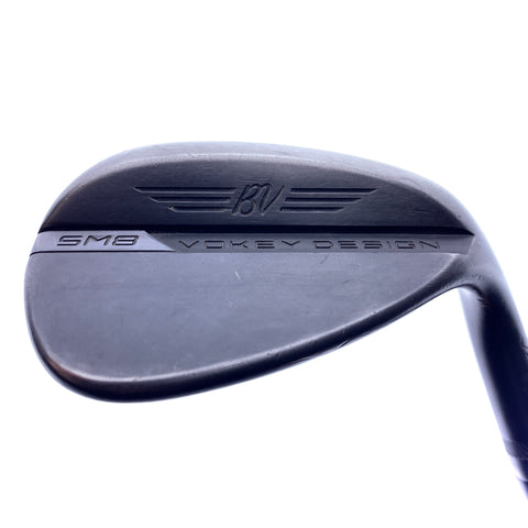 Used Titleist Vokey SM8 Jet Black Sand Wedge / 56.0 Degrees / Wedge Flex