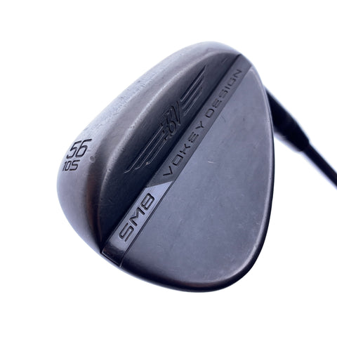 Used Titleist Vokey SM8 Jet Black Sand Wedge / 56.0 Degrees / Wedge Flex