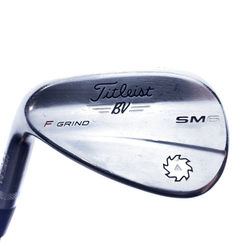 Used Titleist Vokey SM6 Tour Chrome Gap Wedge/50.0 Degrees/Wedge Flex/Left-H